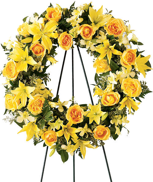 FTD® Funeral Flowers · FTD Ring of Friendship™ Wreath FN12FA · Canada