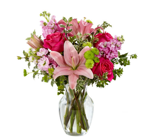 FTD® Pink Posh Bouquet #GW17FA • Canada Flowers