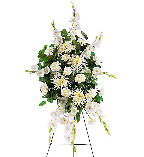 Teleflora's White Promises Spray