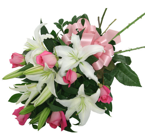 Lily and Rose Bouquet