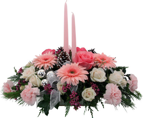 Pink Elegance Centerpiece