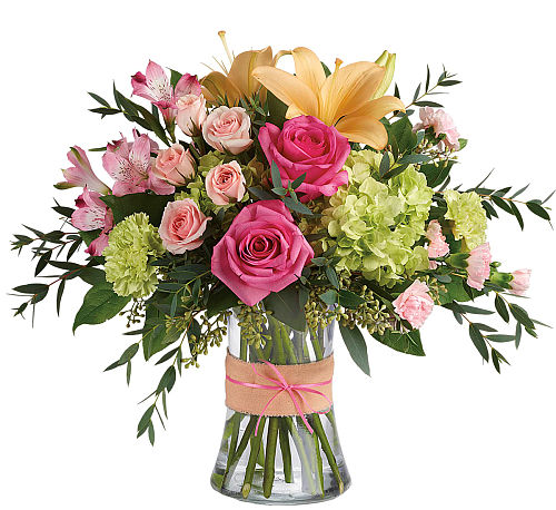 Teleflora Blush Life Bouquet #AN46TA • Canada Flowers
