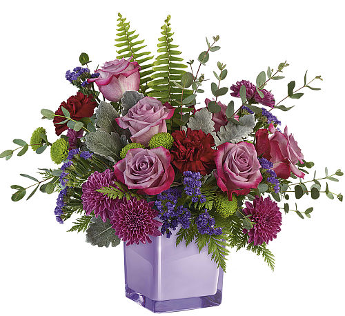 Teleflora's Purple Serenity Bouquet
