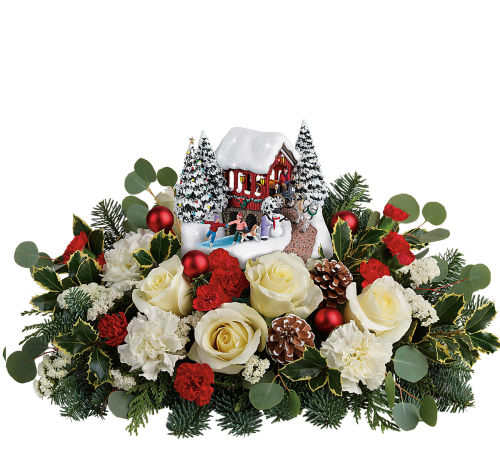 Thomas Kinkade's Christmas Bridge Bouquet