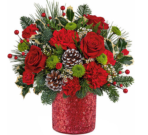 Teleflora's Crimson Wishes Bouquet