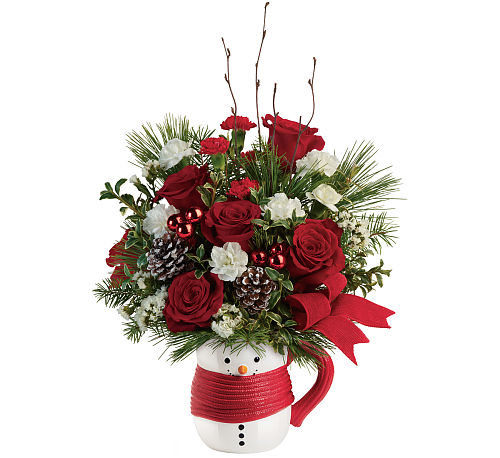 Send a Hug Festive Friend Mug