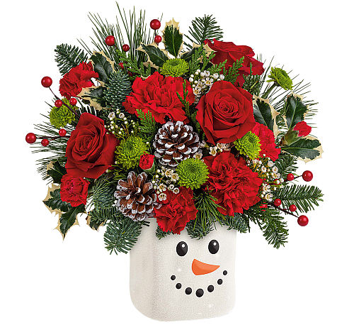 Teleflora's Festive Frosty Bouquet