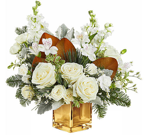 Teleflora's Golden Glitz Bouquet