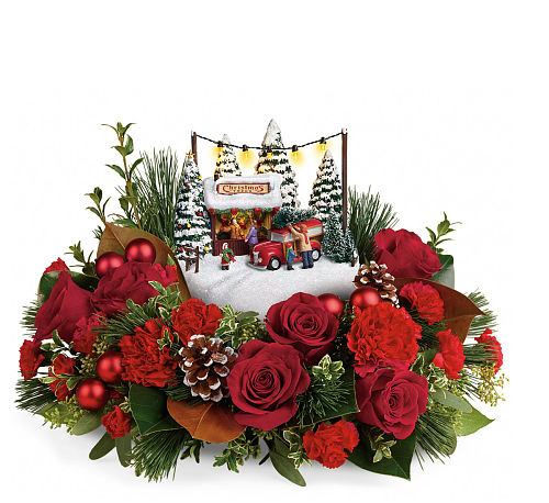 Thomas Kinkade's Festive Moments Bouquet