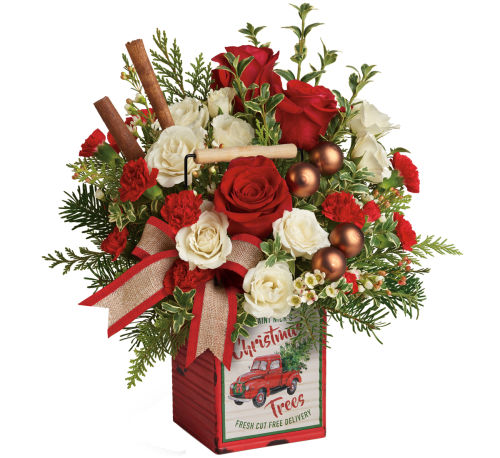 Teleflora's Quaint Christmas Bouquet