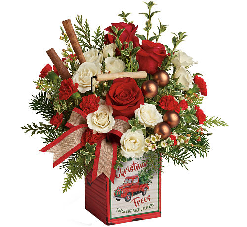 Teleflora's Quaint Christmas Bouquet
