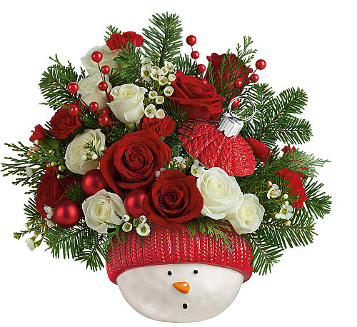 Teleflora's Winter Fun Ornament Bouquet