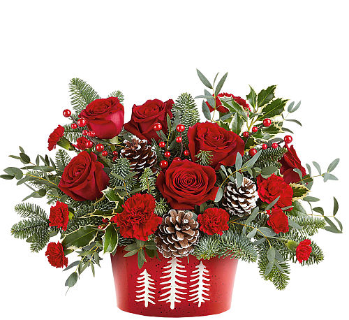 Teleflora's Winter Whimsy Centerpiece