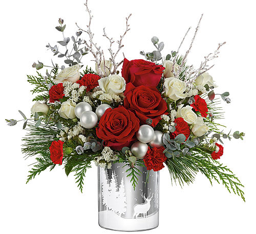 Teleflora's Wintry Wishes Bouquet