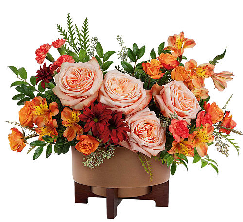 Teleflora's Copper Celebration Centerpiece