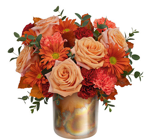 Teleflora's Copper Rose Bouquet