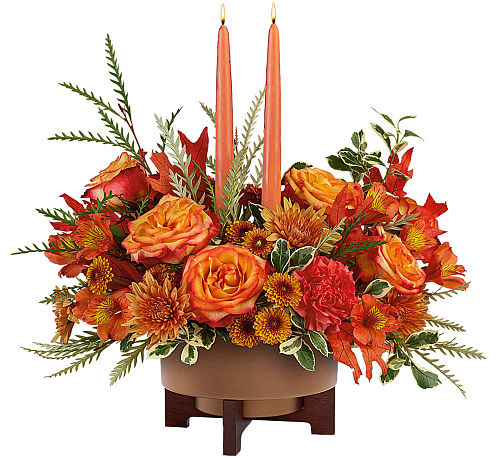 Teleflora's Fall Harvest Centerpiece