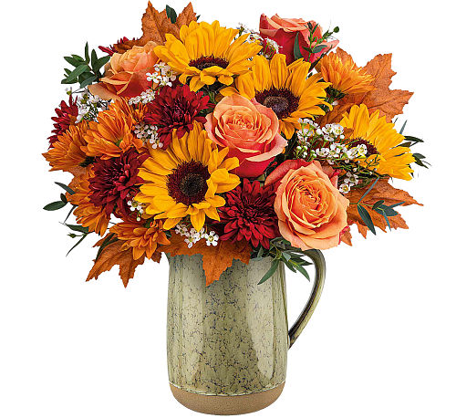 Fall Picher Canada Flowers | Teleflora's Harvest Season Bouquet #FA128TA