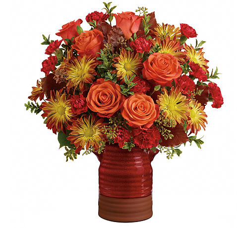 Teleflora's Heirloom Crock Bouquet