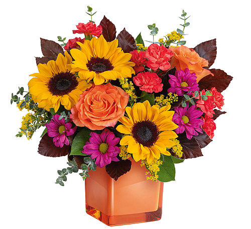 Teleflora's Midnight Harvest Bouquet