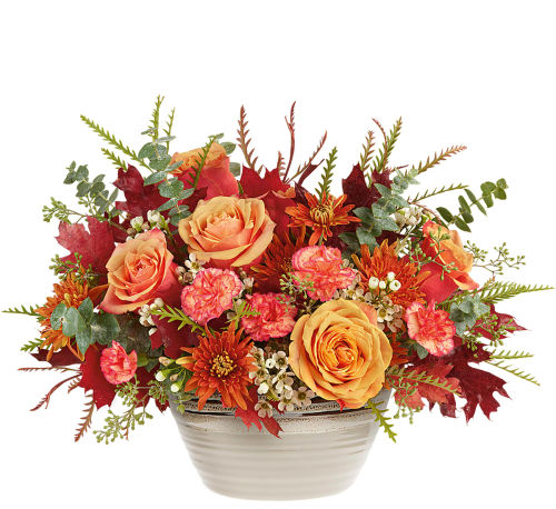 Teleflora's Rustic Harvest Centerpiece
