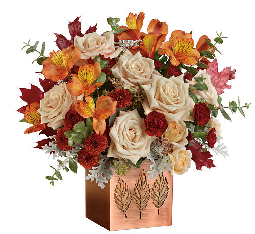 Teleflora's Shimmering Leaves Bouquet