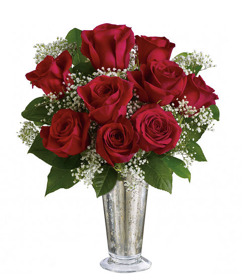 Teleflora's Kiss of the Rose Bouquet