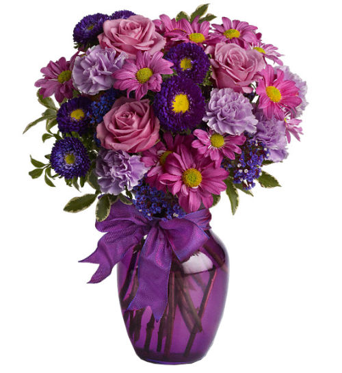 Teleflora's Everlasting Lavender Bouquet