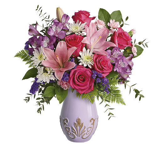 Teleflora's Lavishly Lavender Bouquet