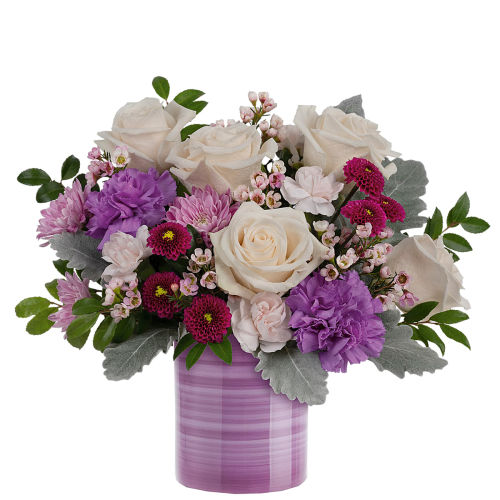 Teleflora's Serene Swirl Bouquet