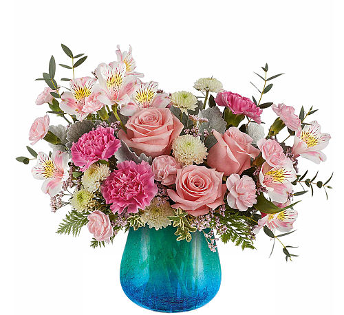 Teleflora's Blue Hues Bouquet