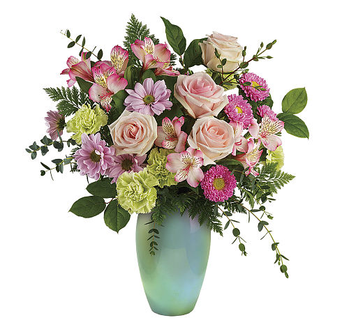 Teleflora's Enamored With Aqua Bouquet #SPR34TA • Canada Flowers