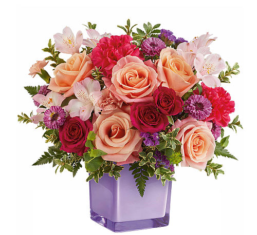Teleflora's Sunset Sorbet Bouquet