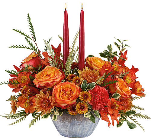 Teleflora's Bountiful Blessings Centerpiece