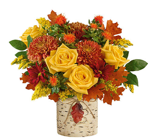 Teleflora's Golden Birch Bouquet