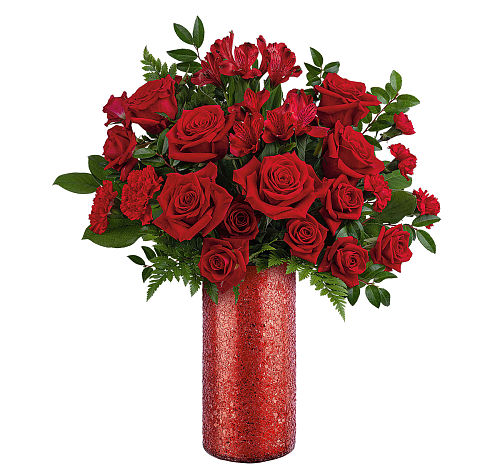 Teleflora's All My Rouge Bouquet