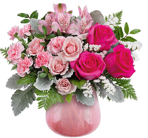 Teleflora's Pretty In Petal Bouquet