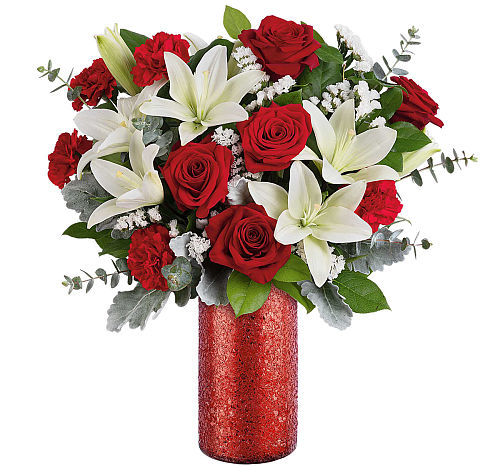 Teleflora's Scarlet Embrace Bouquet