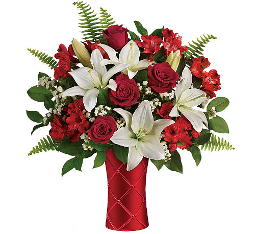 Teleflora's Sweetest Satin Bouquet