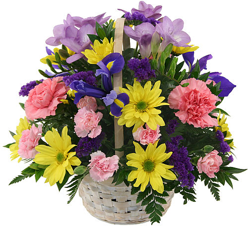 Fresh Flower Basket